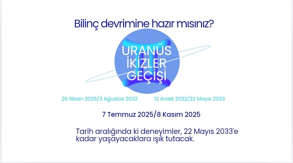 URANÜS İKİZLER GEÇİŞİ